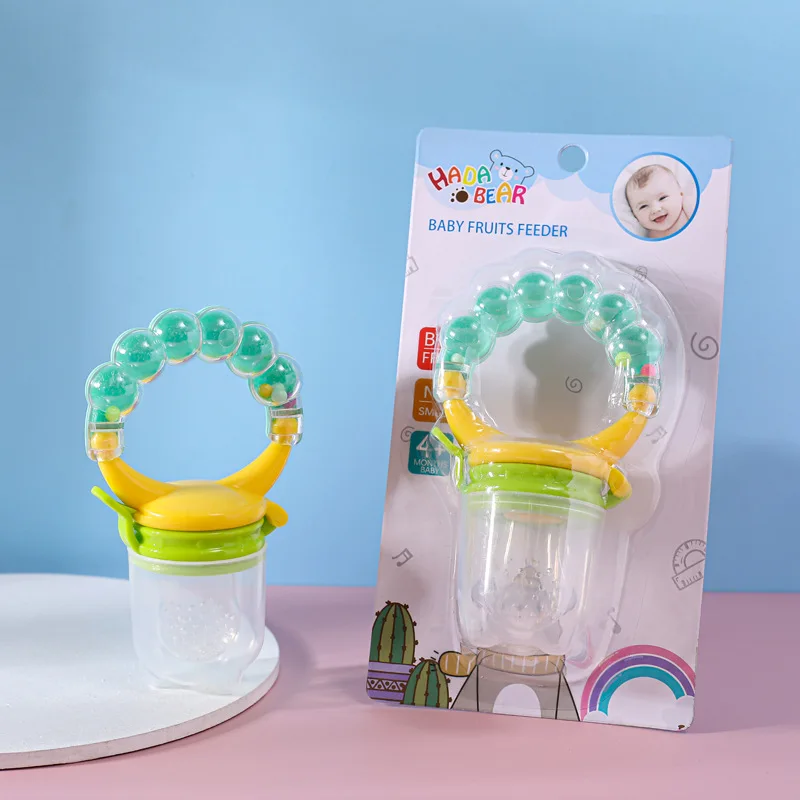 Baby Fresh Food Feeder Pacifier Feeder Pacifier Infant Fruit Teething Toy Silicone Pouches for Toddlers Kids