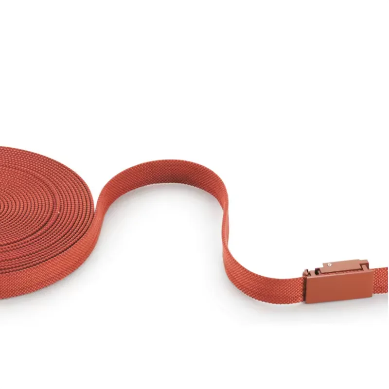 Popular Product leather belt hanging lamp commercial lighting system dc 24v light belt