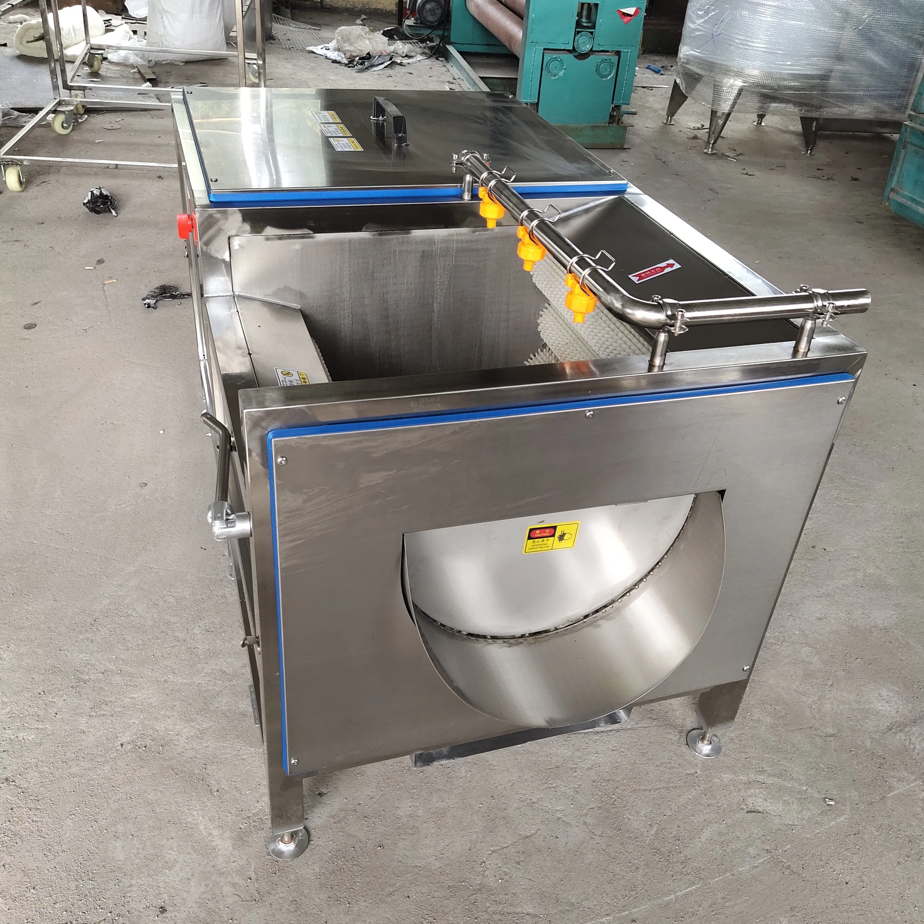  Brush Type Fruit Cleaning Machine Tomato Washing machine Price For