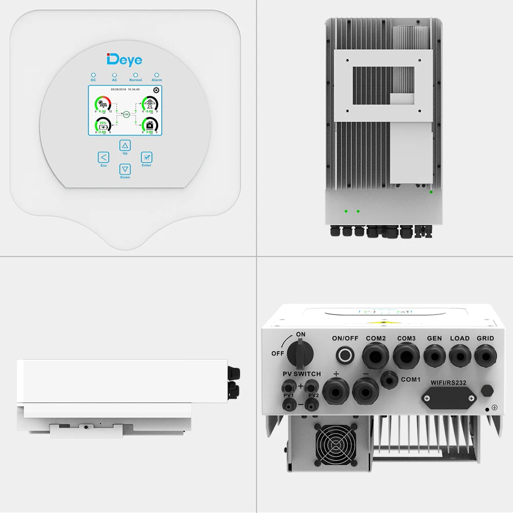 Inverter Ibrido Mppt 6Kw 48V Deye Solar With Kit Panel 10Kw Hybrid Mpp Hybrid Solar Grid Tie 1 Power Board of Made in China