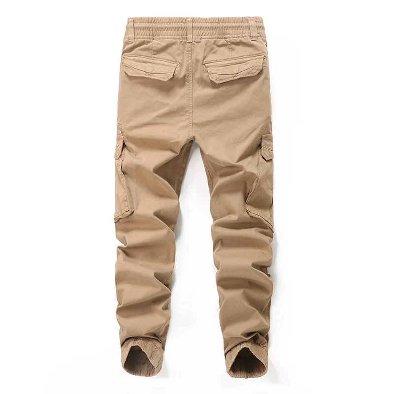hot sale BAWANGCHENG 2023 man fashion casual elastic waist tactical sports joggers pants  outdoor  plus size cargo pants