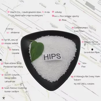 Красивая качественная ПС-гранула для бедер из смолы sabics HIPS PS330 пластиковые Полистирольные бедра гранулы