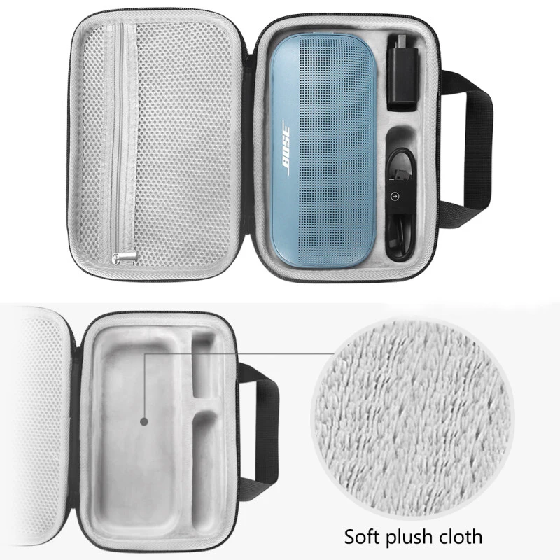 Earphone Micro Speaker Hard Casing Cover Portable Tribit Speaker Phone Cases Wireless Eva Speaker Case