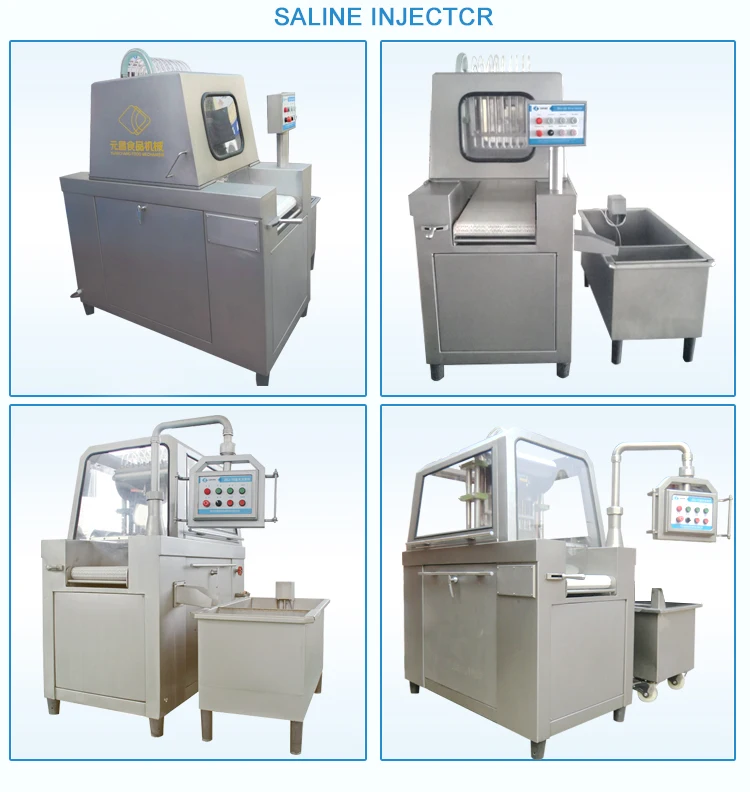 Industrial commercial stainless steel meat salt brine injector beef chicken Injection machine for Sale