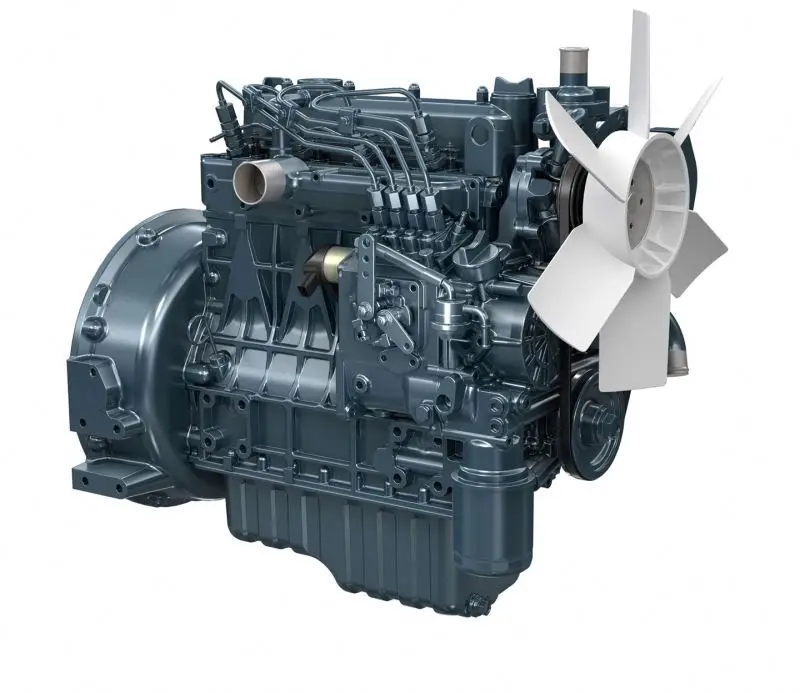 Kubota u35-3 двигатель в сборе d1503 дизельный с водяным охлаждением на