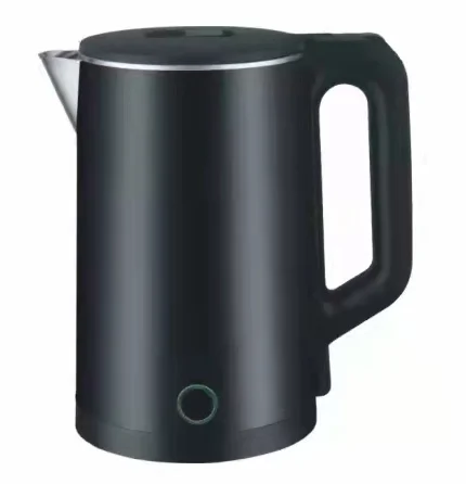 home appliances double wall pp plastic kettle 1.8/1.7L custom logo color box electric kettles water boiler stainless steel