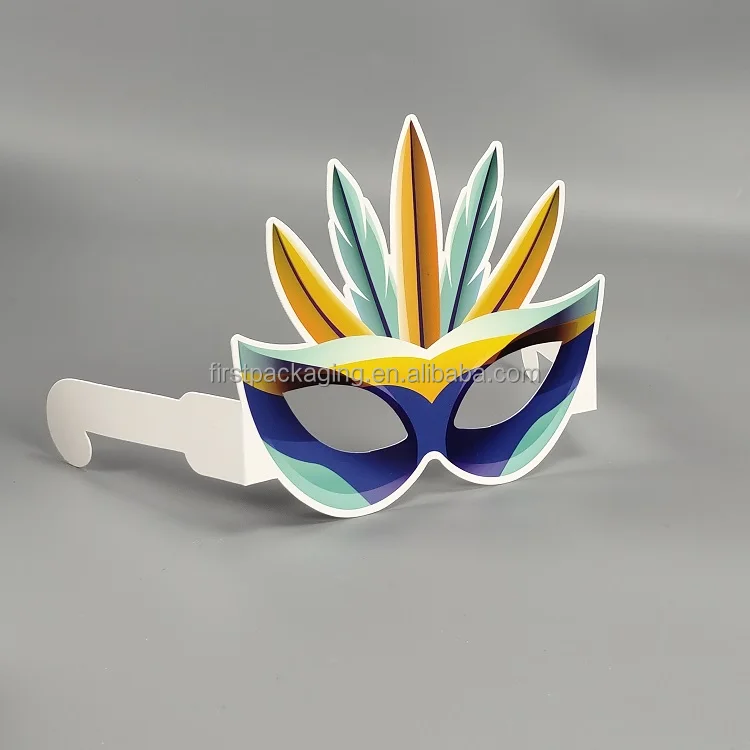 Custom Cartoon Personality Paper Glasses Birthday Party Decoration for Babies and Kids Creative Sunglasses