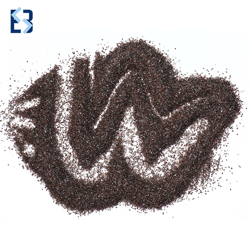 High Purity Al2O3 Brown Fused Alumina Factory Price For India BFA Brown Oxide Grits 16# 24#