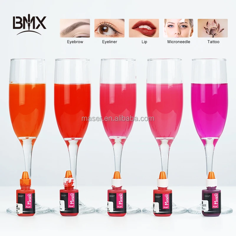 Professional Pigment Factory Outlet Permanent Makeup Pigment Tattoo Permanent Makeup Ink for Permanent Makeup