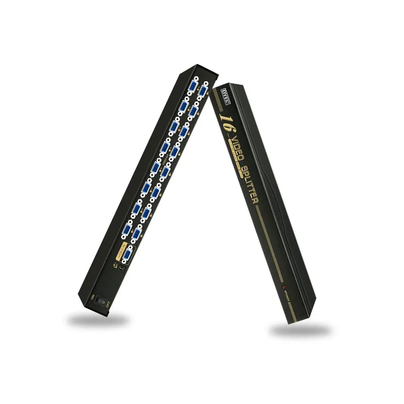 16 Port VGA Splitter 500MHZ Factory  1 input 16 output  VGA Splitter support 1920*1080@60Hz