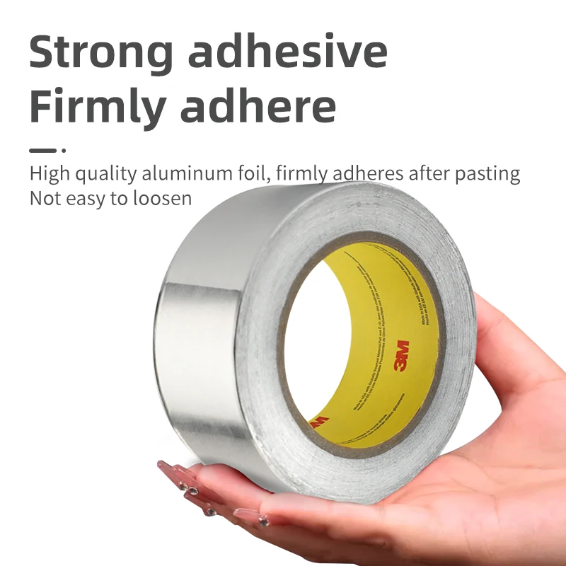 3M 425 Aluminum Foil Tape High Temperature Resistance Conductive Thermal Conductive, and Corrosion-resistant Tape