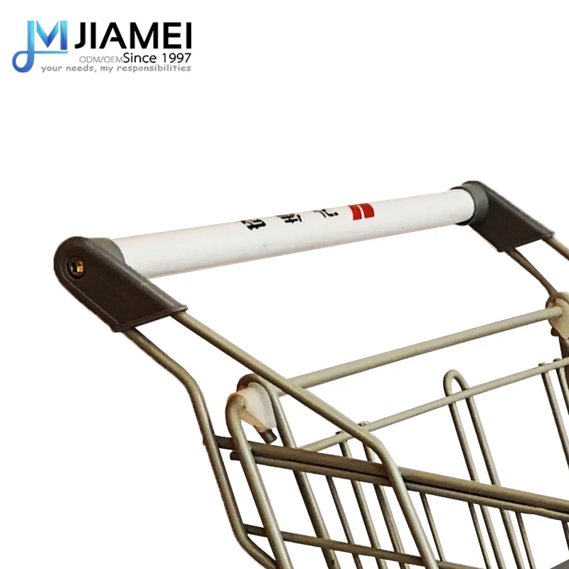 JIAMEI большая Тележка для покупок лидер продаж высококачественная металлическая тележка супермаркетов