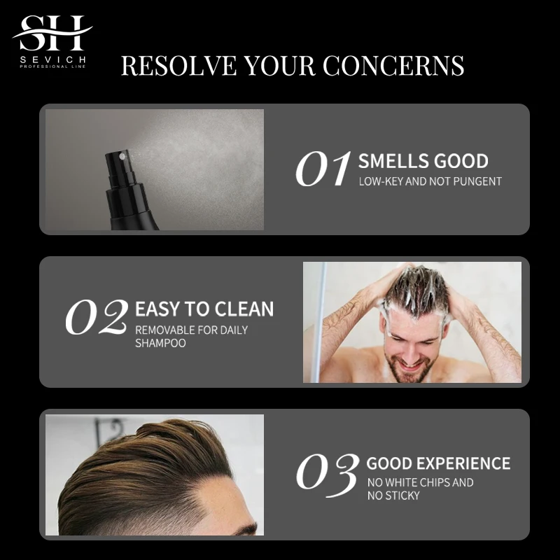 Private Label Strong Styling Hair Fixing Spray Moisturize Hair Fiber Holding Styling Hair Spray