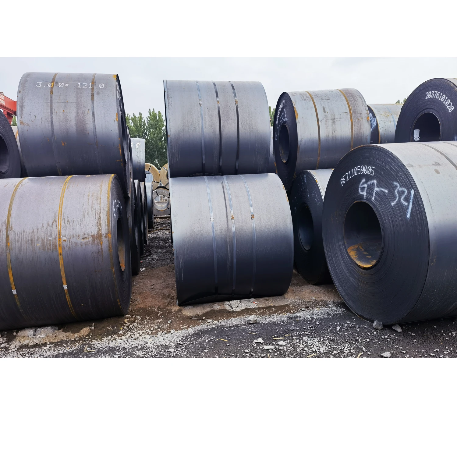 1mm 2mm 3mm Thick S235jr Hr Coil S235 Jr Black Steel Coil Ss50 C45 Q235 A36 Hot Rolled/Cold Rolled Ms Carbon Steel Coil Strip