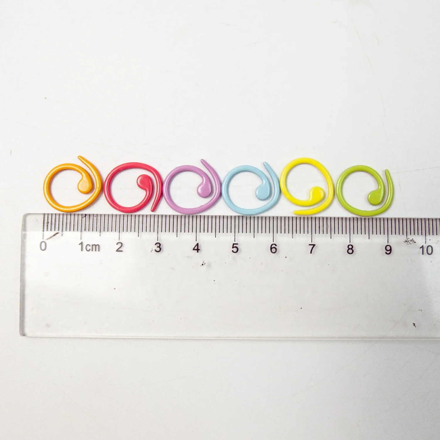 30 комплектов/партия вязание случайный цветные маркеры стежка крючком вязания вязальные