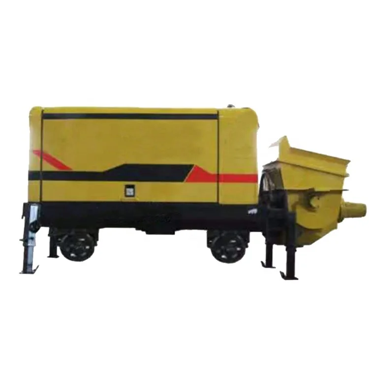 Concrete pump large aggregate concrete pump for mining
