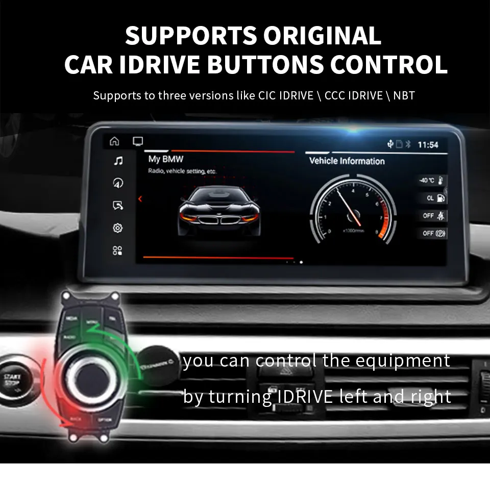 10.25' Android 11 Car GPS Navigation for BMW 1 Series 120i E81 E82 E87 E88 4G RAM 64G ROM 8core Car Radio Multimedia