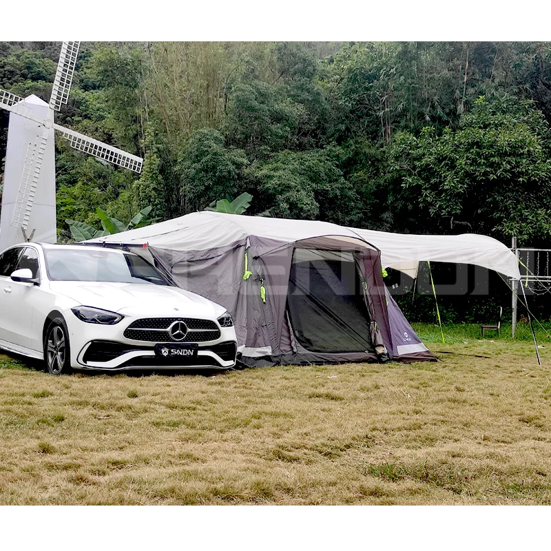 Outdoor Camping Tent Rv Inflatable Waterproof Field Camping Awning Room Caravan Air Tent Awnings Roof Top Inflatable Tent