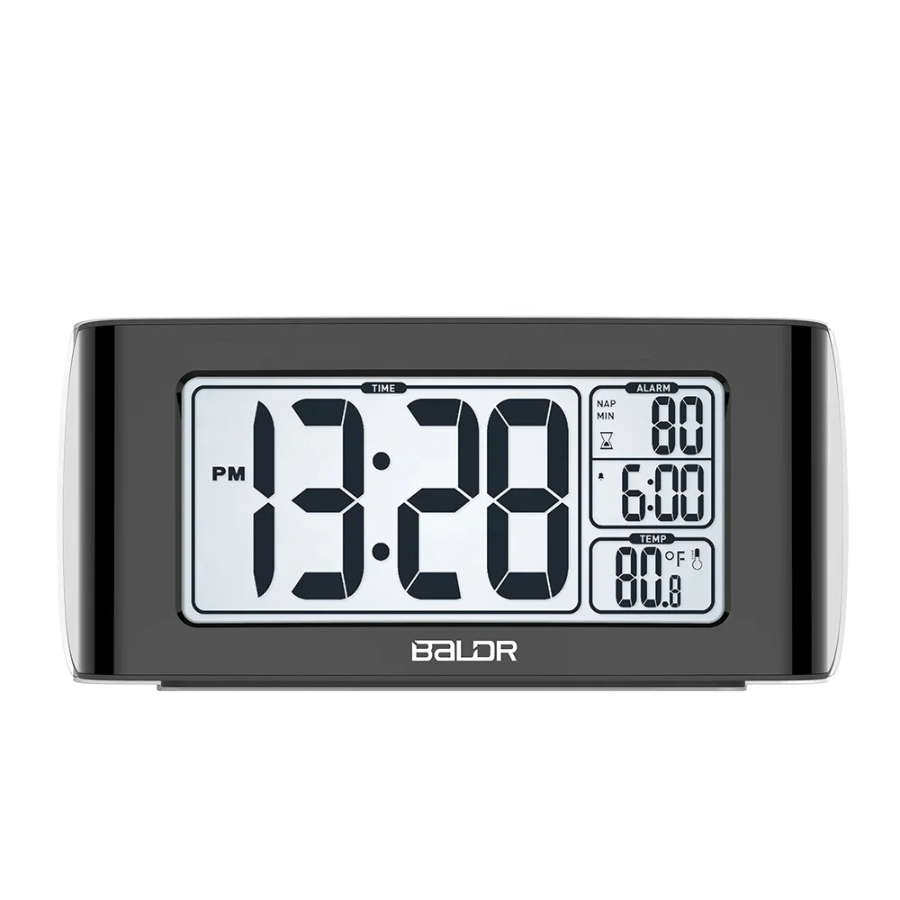 
Markdown clearance sale Digital Nap Alarm Clock Electric Table Snooze Table Clock with Backlight Indoor Thermometer 