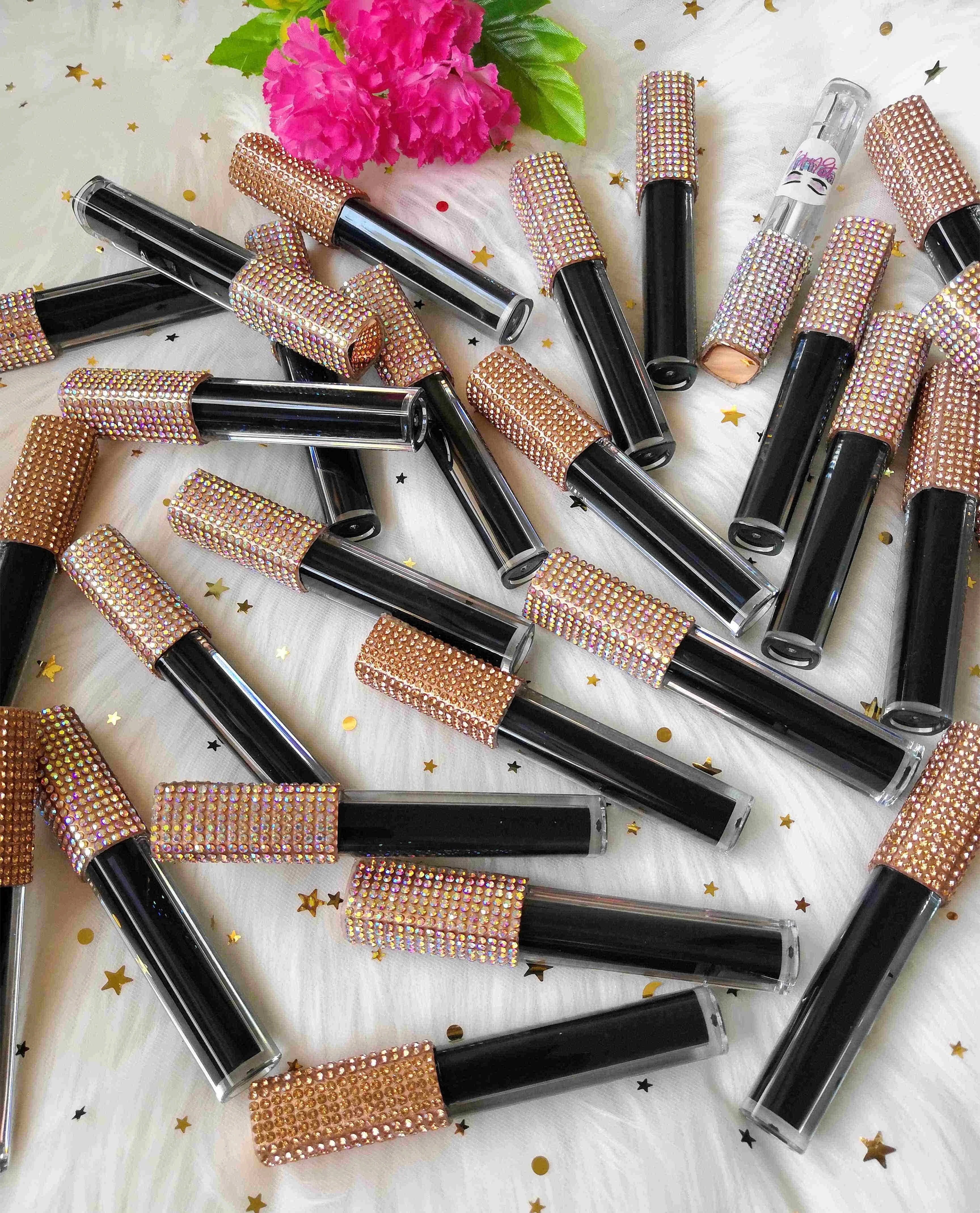 Strong Vegan Eyelash Glue 1 Second Private Label Wholesale Lash Strip Adhesive withTube eyelash glue