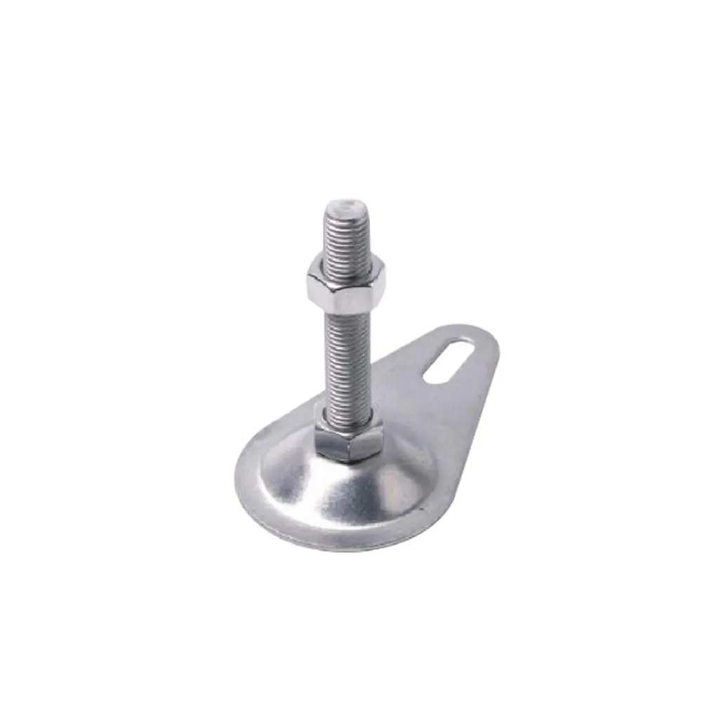 Factory Price Heavy Duty Adjustable SS304 D80 Leveling Support Feet for Furniture Cabinet Machine Workbench