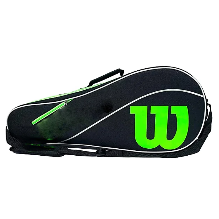 Triple Racket Bag Squash and Badminton Racket Storage  Bag Premium Quality Protective Carry Case Tennis Racket Bag