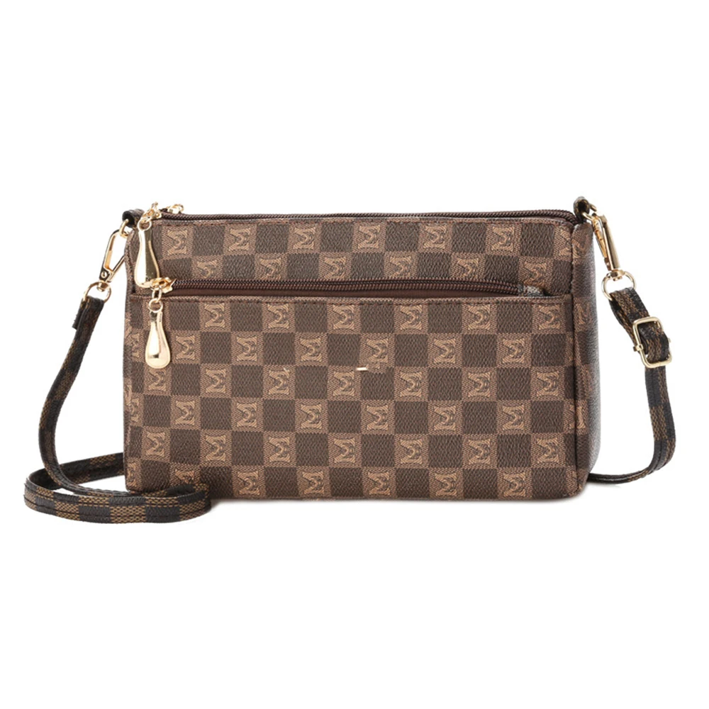 New Fashion Women Small Cell Phone Mini Senior Sense Multi-Layer Ladies Bag