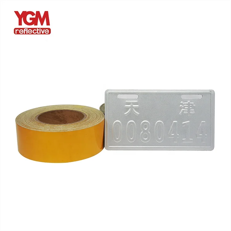 Best Seller Light Blue Car License Plate Reflective Sheeting Tape for Number Plate