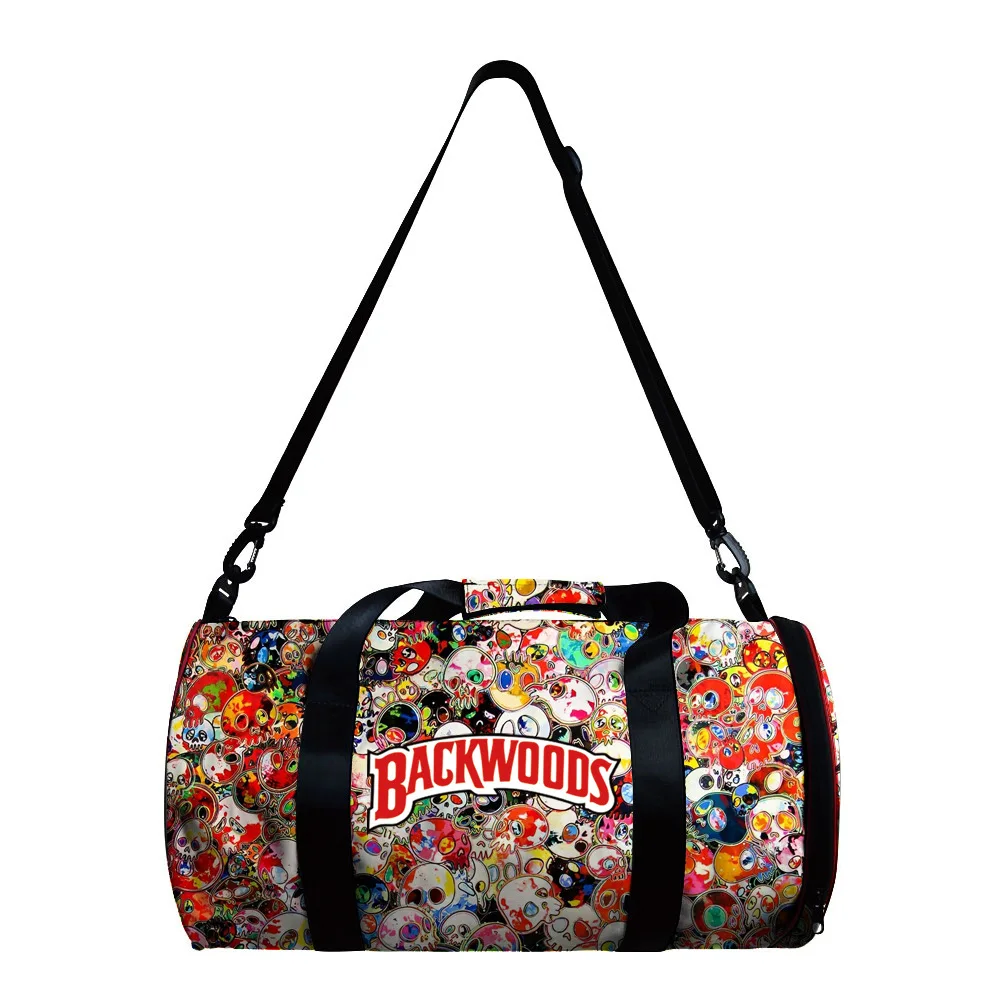Wholesale Waterproof Duffel Gym Travel Bags Custom Logo Design 3d Digital Sublimation Printed Bags Travel Bag