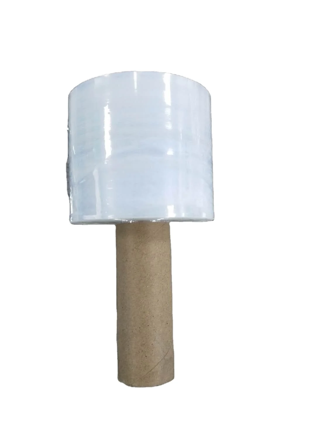 Pallet Wrap 100mm*100m Industrial Stretch Film With Rolling Handle Hand Shrink Wrap