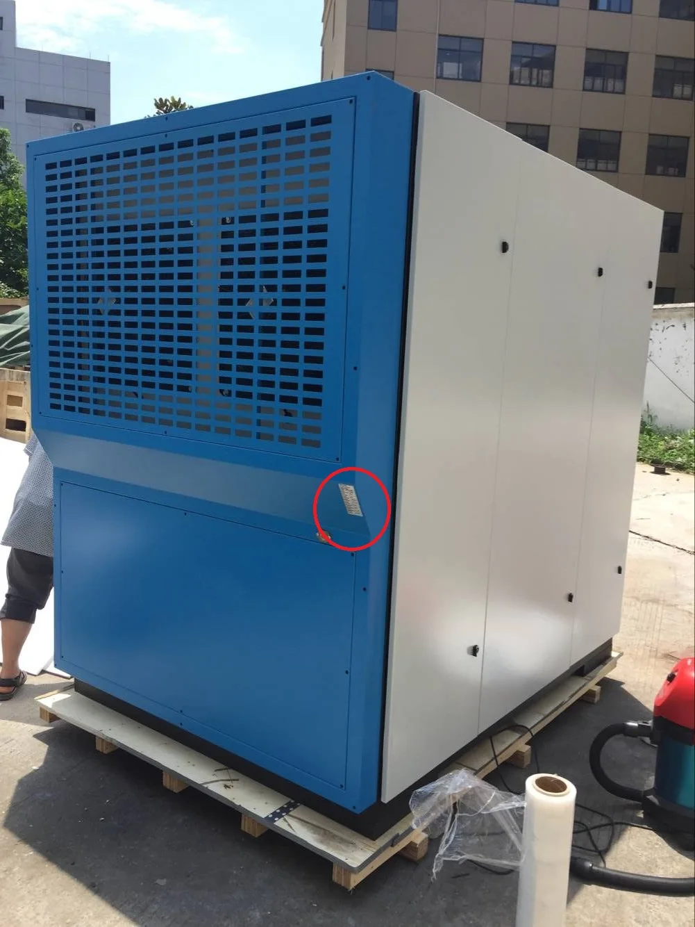  Промышленный атмосферного воздуха водный генератор до 1000L за день generador de agua del