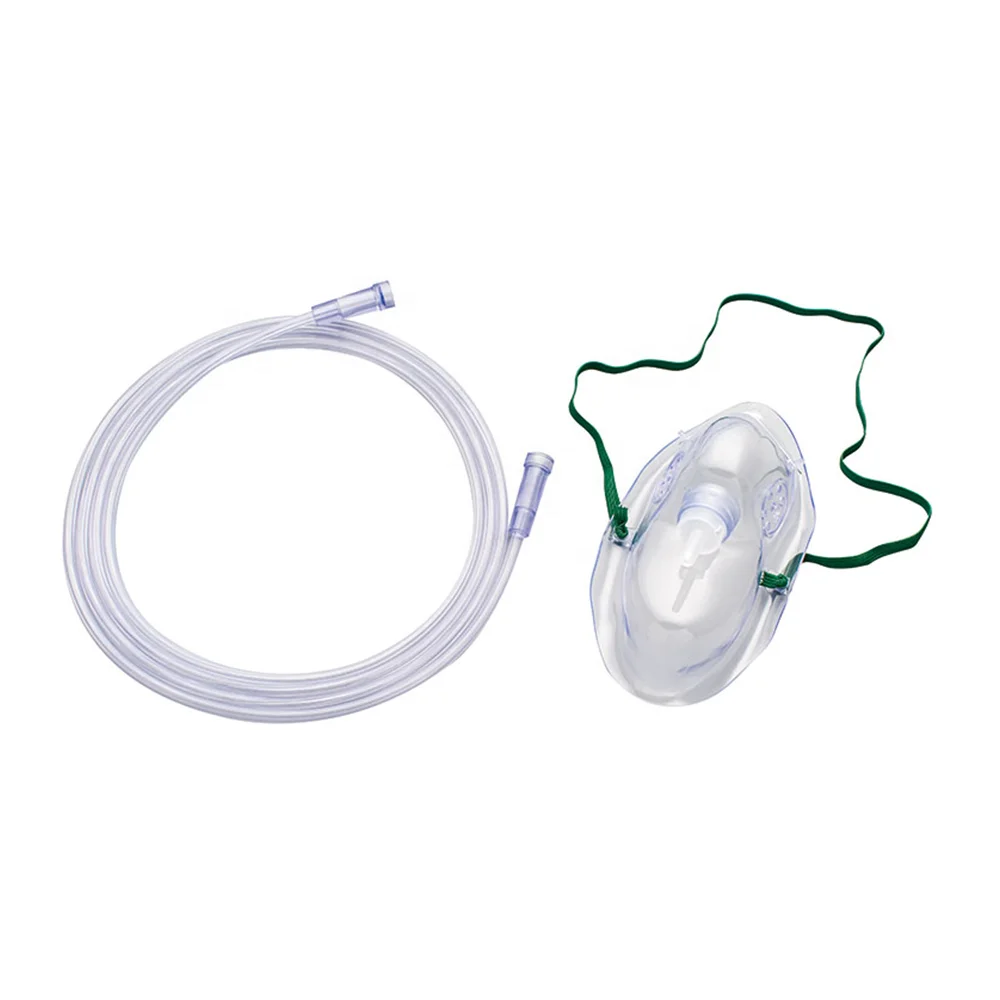 Disposable Medical Supplies Oxygen Masks Hospitals CE ISO