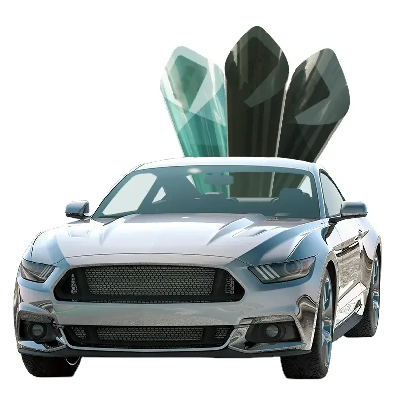 Оптовая Продажа с фабрики материал для домашних животных автомобильные окна черная светоотражающая пленка витражная защиты от УФ автомобиля