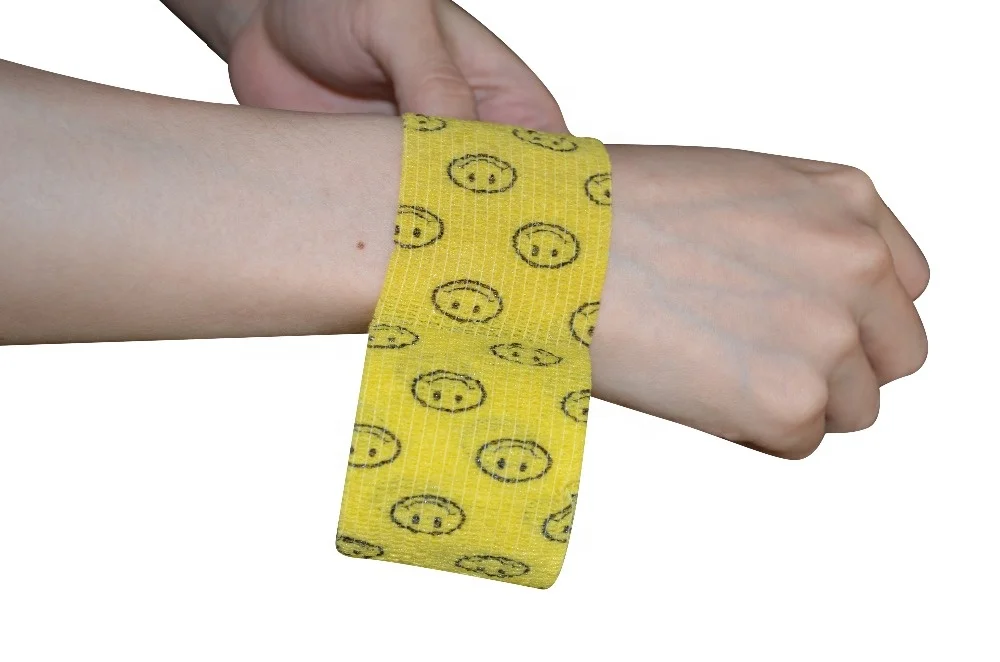 Medical Self Adhesive 2inch Elastic Adhesive Bandage Sterile Fabric Tape