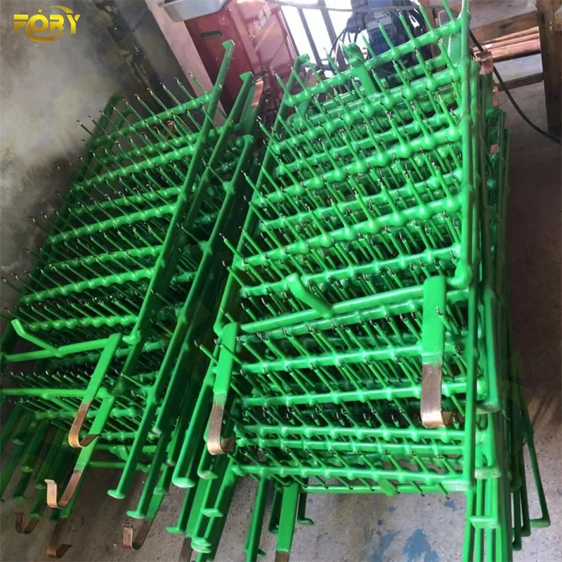 Industrial Titanium Anodizing Rack / Electroplate Hanger Fixtures /plating jig