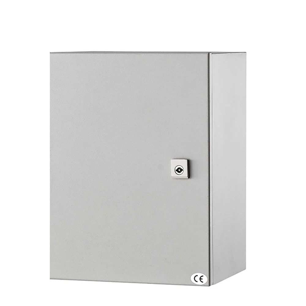 IP66 waterproof metal electrical box shell stainless steel outdoor wiring battery box rust-proof open light distribution box dIY