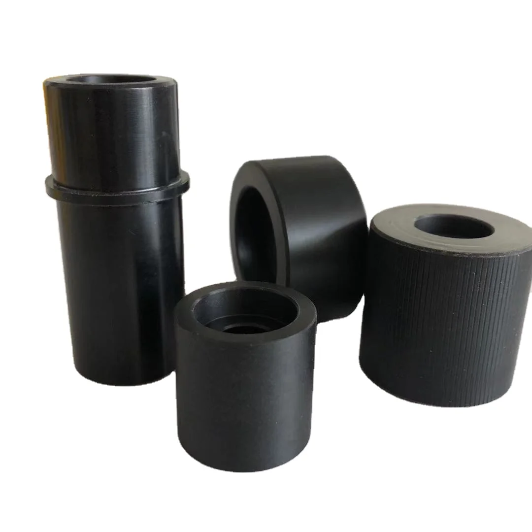 Custom plastic sleeve Bush Plastic Collar bushing ptfe bearing bushings