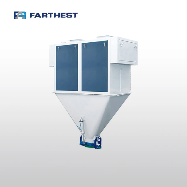 Farthest Auto Controlled Vertical Poultry Feed Line Grain Packing Scale Machine