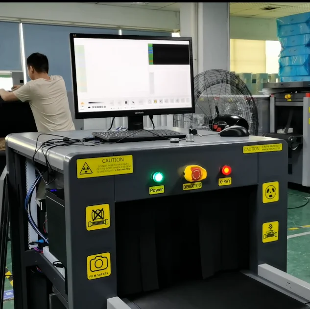 Manufacturer Price X Ray Pallet Bags Scanner Inspection Machine for Jail Metro Station