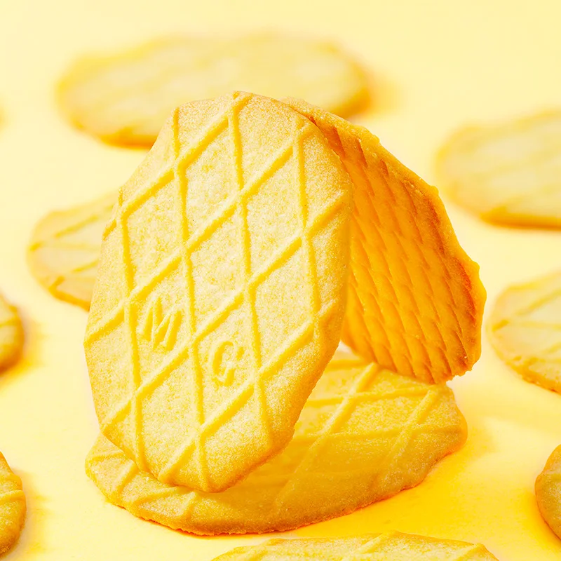 Wholesale Hot Selling Crispy Cracker Coffee Low Fat Sodium Cookies Snacks Cheesy And Full Of Waffles Biscuits