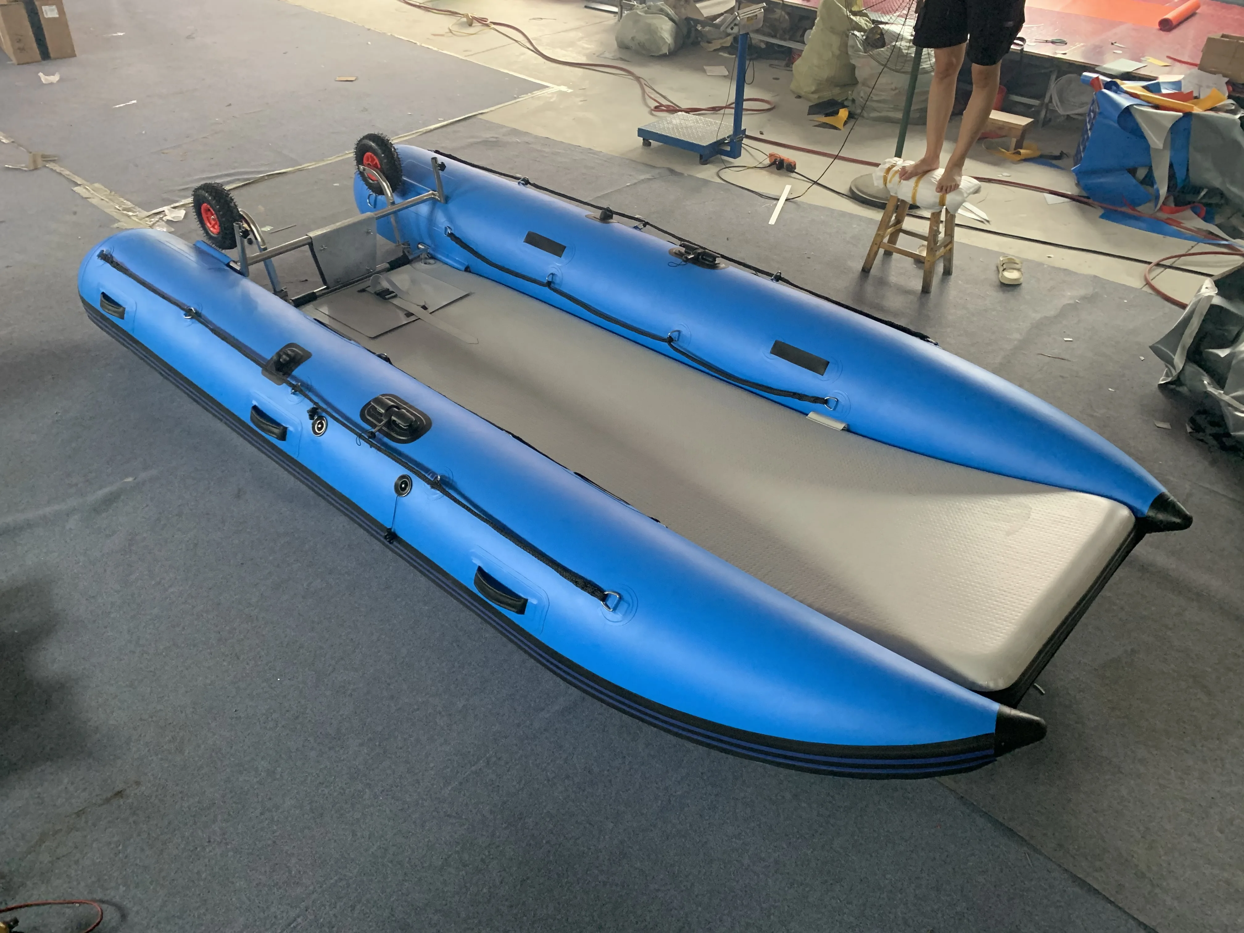 factory price 11ft inflatable high speed boat inflatable rowing boat