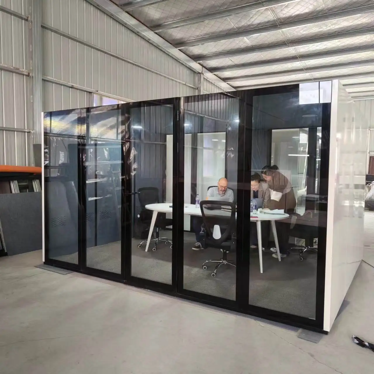 2024 China Made Privacy Office Pods Acoustical Soundproof Office Phone Booth Office Meeting Pods Working Booth