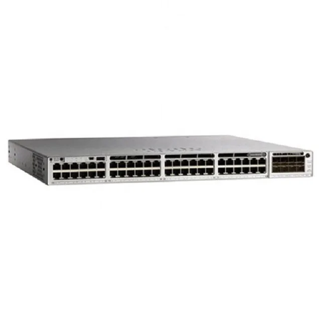  C9200L-48T-4G-E Открытый водонепроницаемый Poe коммутатор 48 портовый питания через Ethernet для видео наблюдения
