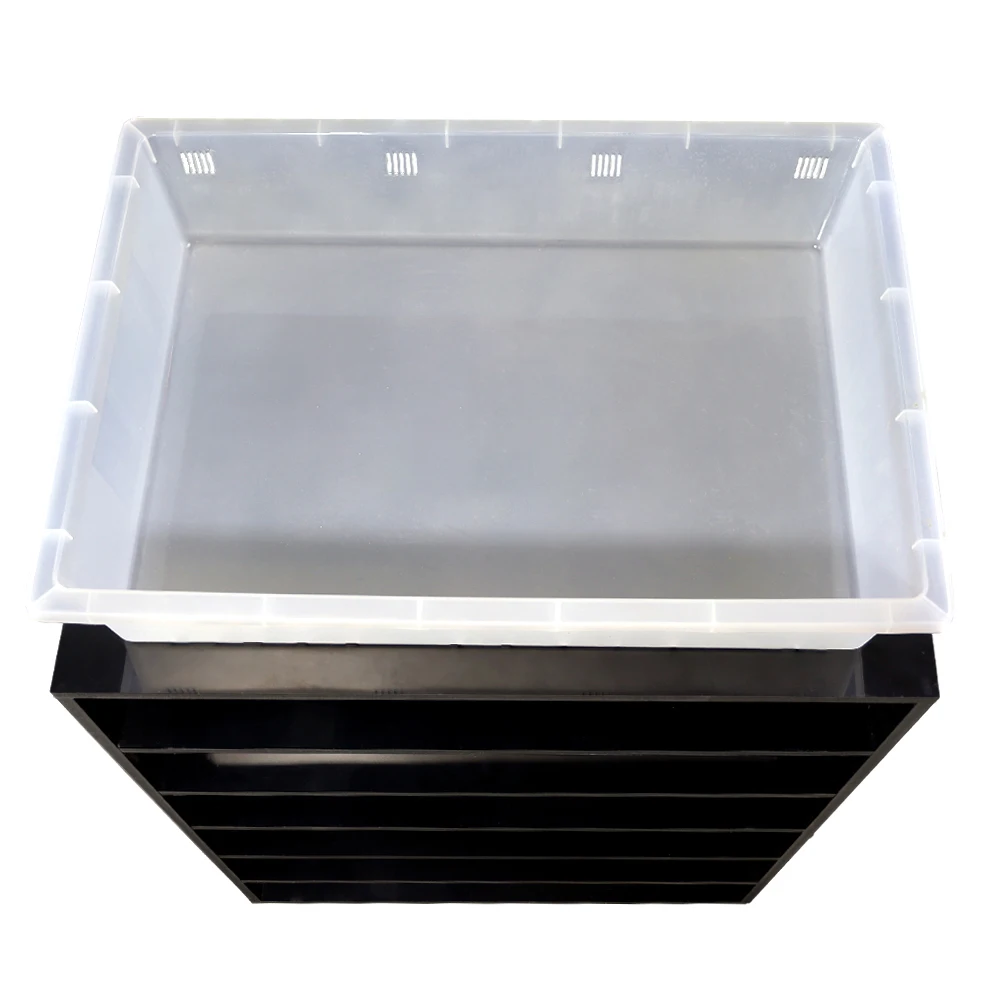 High cost performance snake reptiles bins pvc feeding reptile ball python plastic tubs snake breeding racks