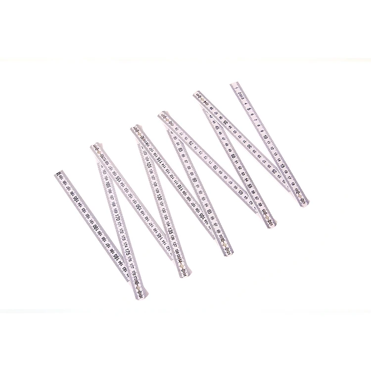 Cheaps Wholesale Foldable Plastic Ruler Collapsible Ruler Metric Carpenter Folding Plastic Ruler