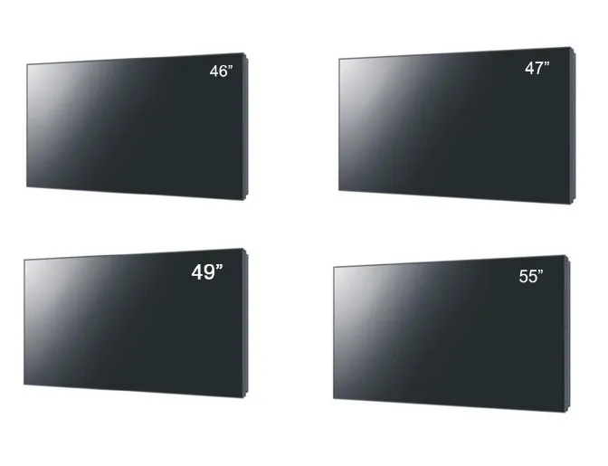 LCD Video Wall With Video Wall Controller Wall Mount