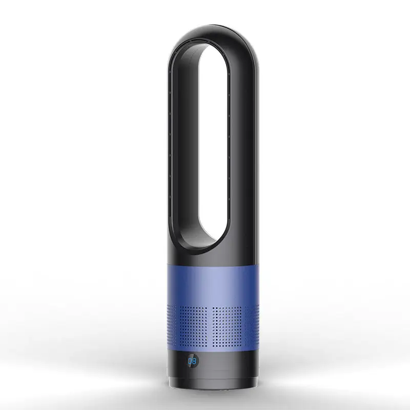 Household Air Cooler Circulation Noiseless Bladeless Tower Fan With Remote Control