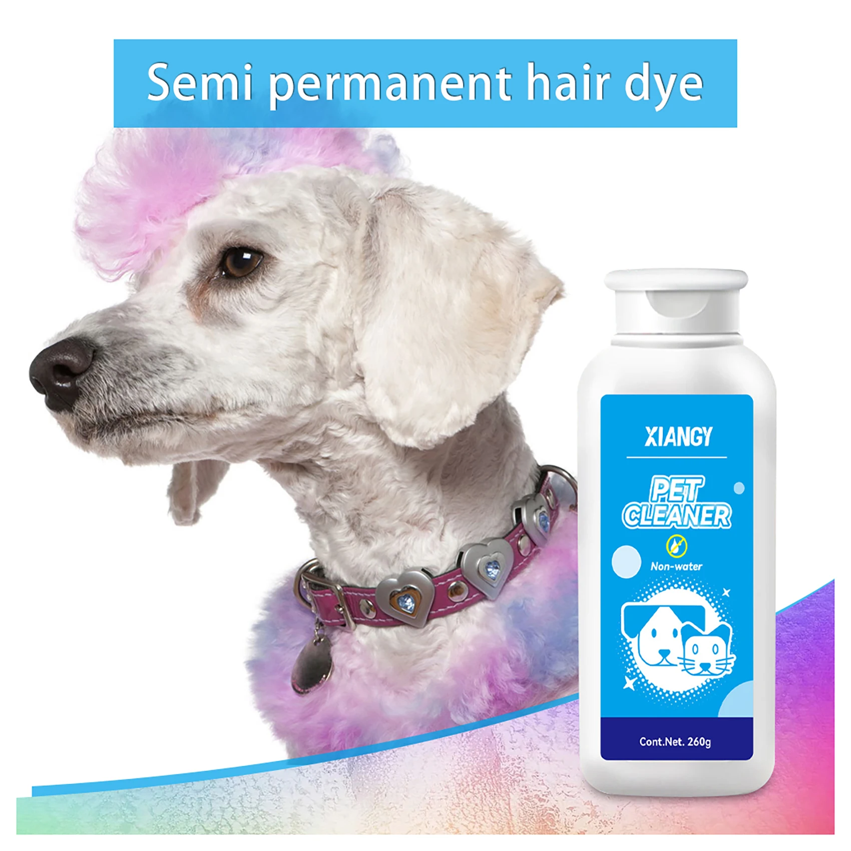 Wholesale Natural Pet Hair Dye Cat And Dog Hair Dye Pet Fur Spray paint