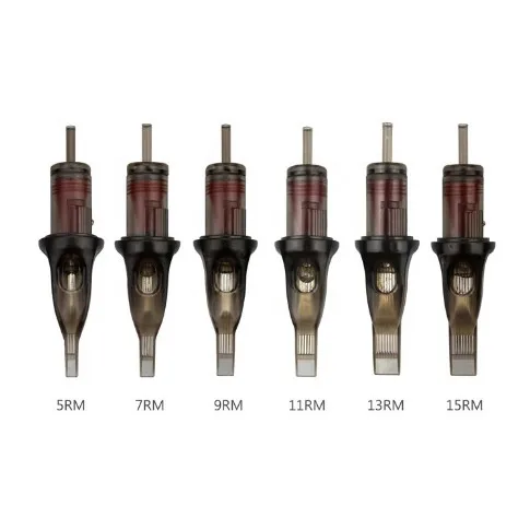 Factory Round liner textured cheap professional machine grip permanent makeup set mixed pen NB cartridge tattoo needle