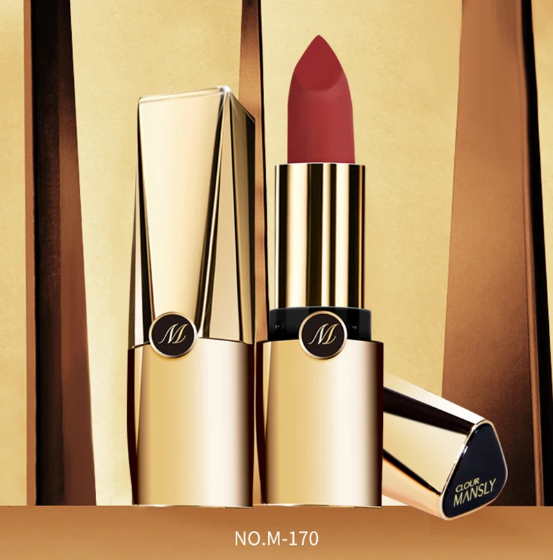 Woman Lazy Wow Lipstick Holder Matte Private Label Waterproof Golden Rose Lipstick for Daily Makeup